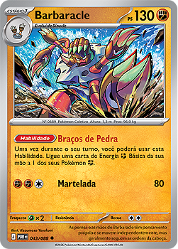 Barbaracle (043/088) - Normal - Equilíbrio Perfeito