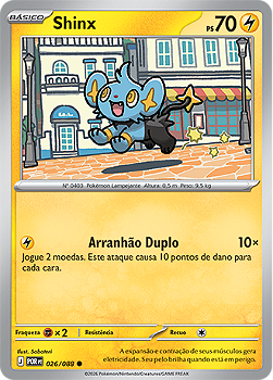 Shinx (026/088) - Normal - Equilíbrio Perfeito