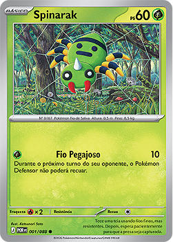 Spinarak (001/088) - Normal - Equilíbrio Perfeito