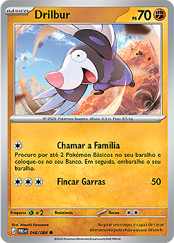 Drilbur (046/084) - Reverse Foil - Escuridão Absoluta