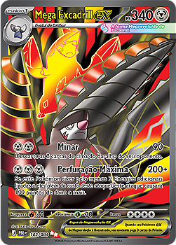 Mega Excadrill EX (103/084) - Normal - Escuridão Absoluta