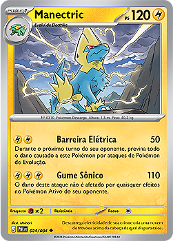 Manectric (024/084) - Reverse Foil - Escuridão Absoluta