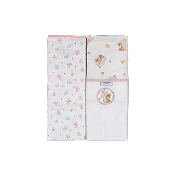 Mantas Flaneladas Coelha Rosa