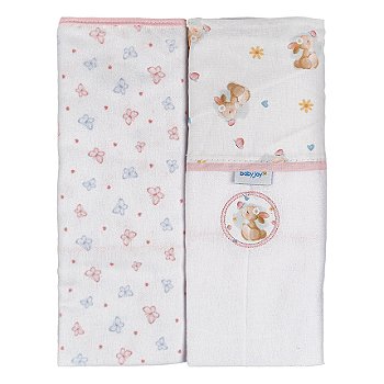 Mantas Flaneladas Coelha Rosa