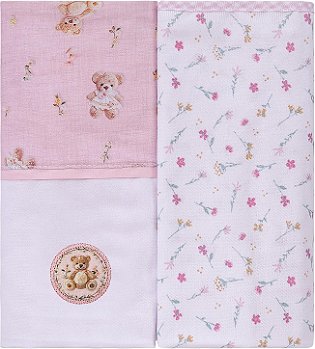 Mantas Flaneladas Ursa Rosa