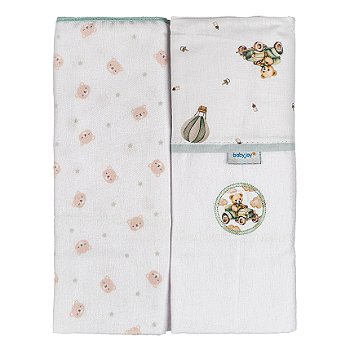 Mantas Flaneladas Urso Verde