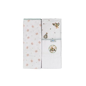 Mantas Flaneladas Urso Verde