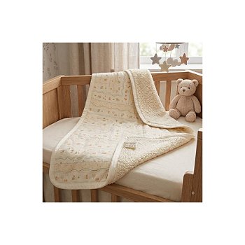 Cobertor Sherpa Soft Estampado Tratorzinho