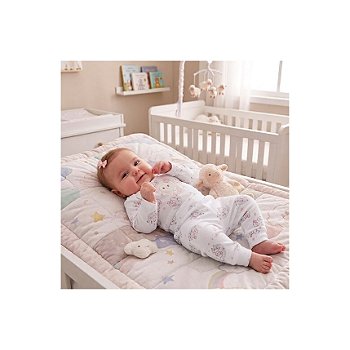 Conjunto com Bordado Suedine Menina Ovelha Tam M