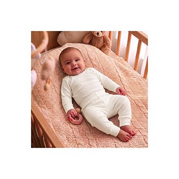 Conjunto Liso Algodão Pima Off White Tam M