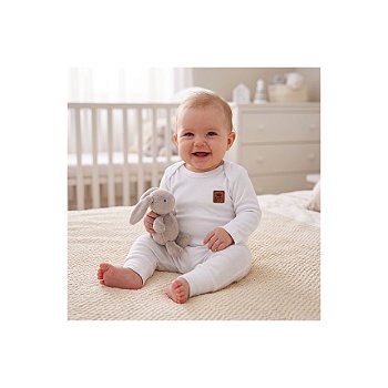 Conjunto Liso Algodão Pima Branco Tam G