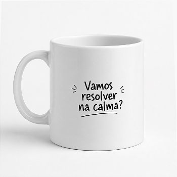 Caneca Flork – Vamos Resolver na Calma?