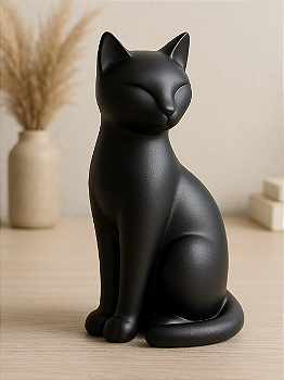 Estatua Gato Preto