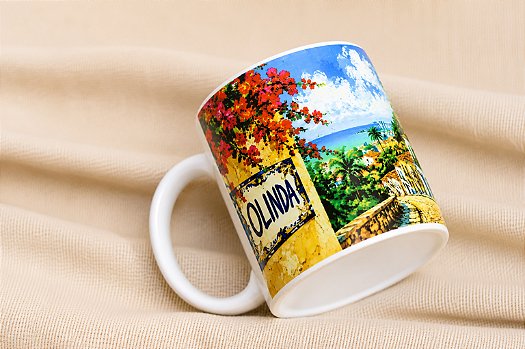 Caneca Olinda 330ml Cerâmica