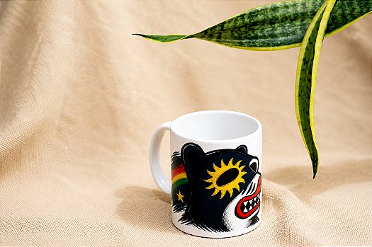 Caneca La Ursa Pernambucana 330 ml Cerâmica