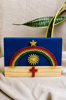 Quadro Bandeira de Pernambuco String Art