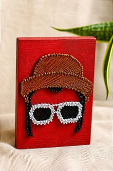 Quadro Chico Sciense String Art