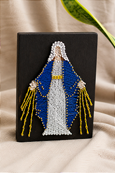 Quadro String Art Nossa Senhora das Graças