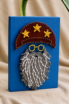 Quadro String Art Velho do Cariri