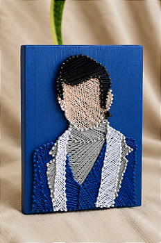 Quadro String Art John Travolta