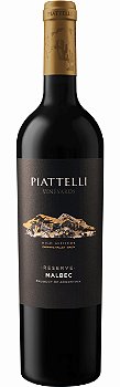 VAR PIATTELLI SALTA RESERVE MALBEC TT750