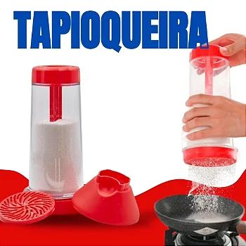 Tapioqueira Peneira Polvilhador para Tapioca