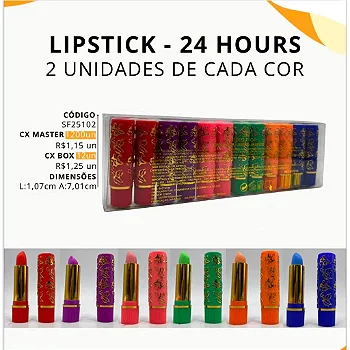 Batom Mágico Colorido Bella Femme Multicolorido