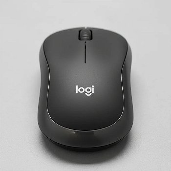 Mouse sem Fio Logitech M220 Silent Silencioso Preto 1000 DPI