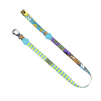 Guia Para Cachorro Tradicional Scooby-Doo FreeFaro 1,2m Verde e Azul - M