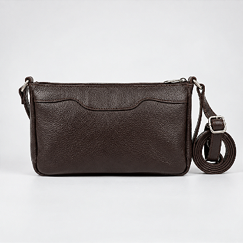 Bolsa Baguete Social em Couro Legítimo