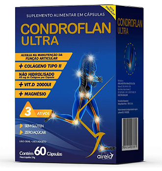 CONDROFLAN ULTRA (COLAGENO TIPO II) CPS C/60 - AIRELA