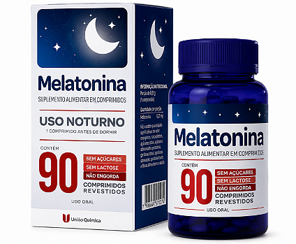 MELATONINA FR 90 COM ORODISPERSÍVEIS (AL)
