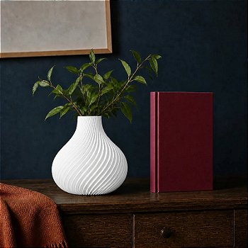 Criandê Vaso Zen | Espiral Paramétrica de Curva Contínua