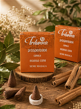 Incenso Trilunna Cone - Prosperidade