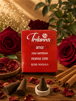 Incenso Trilunna Cone - Amor