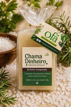 Sabonete Artesanal Ofá - Chama Dinheiro
