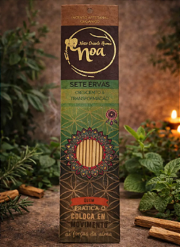 INCENSO SETE ERVAS ORGÂNICO