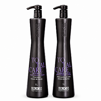 Kit Shampoo e Condicionador Total Care Alka 1000 ml cada