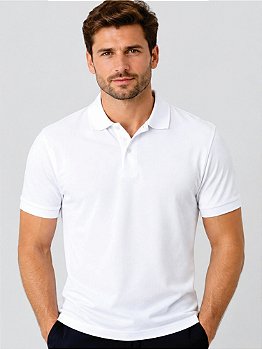 Camisa Polo Branca