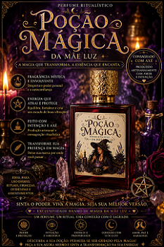 Poção Mágica Perfume Ritualístico