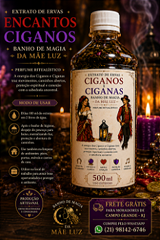Extrato de Ervas Ritualístico Encanto Ciganos