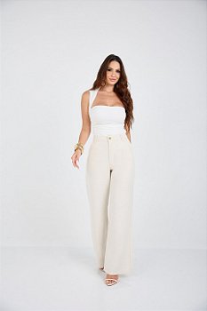 Calça Wide Linho
