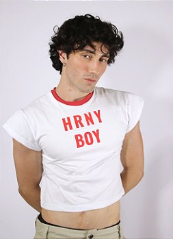Baby Tee HRNY BOY