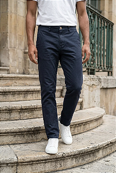 Calça Sarja Slim Fit