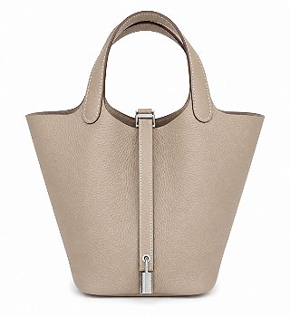 Hermès Picotin Lock 18 em couro Taurillon Clémence