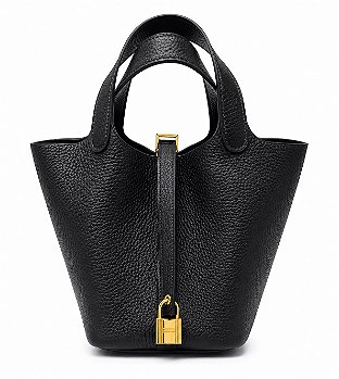Hermès Picotin - Modelo: Picotin cm 18 - Couro