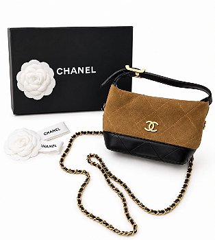 Chanel Mini Bag Bicolor – Caramelo & Preto