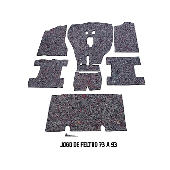 Feltro para chevette 73 a 93