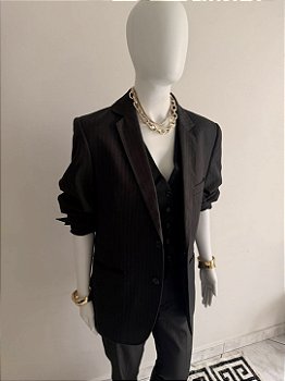 Blazer Vintage Feminino Preto CGC