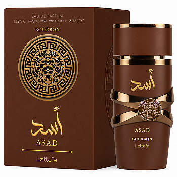 Asad Bourbon Lattafa Masculino 100 ml